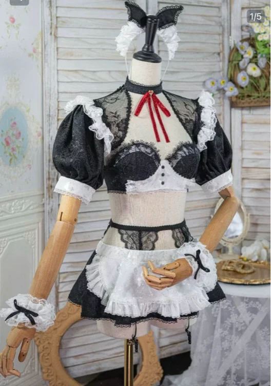 Rizu kyun cosplay lingerie