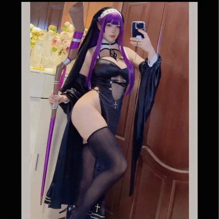 Fern Nun lingerie Costume