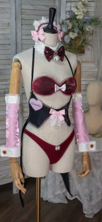 Chocola Nekopara cosplay lingerie