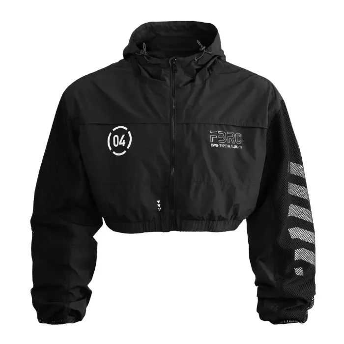 CWB-Type 04 Black Crop LW Windbreaker