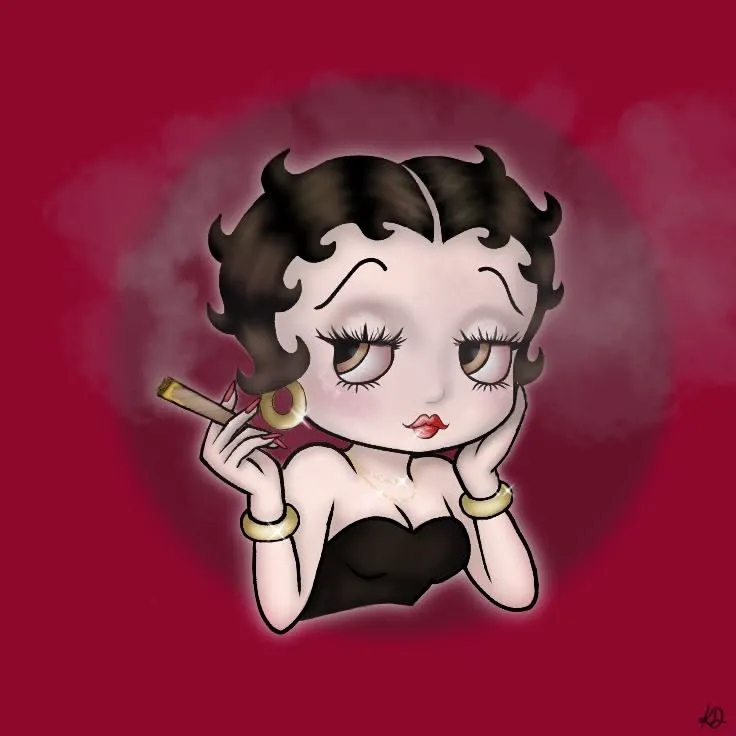 Betty's smoking sesh