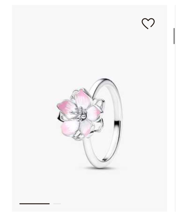 Pandora Cherry Blossom Ring