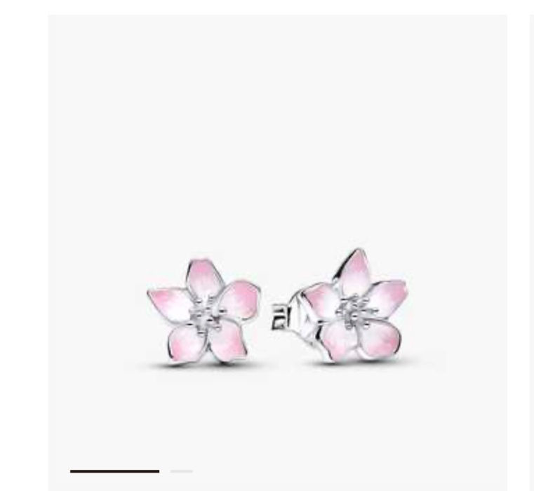 Pandora Cherry Blossom Stud Earrings