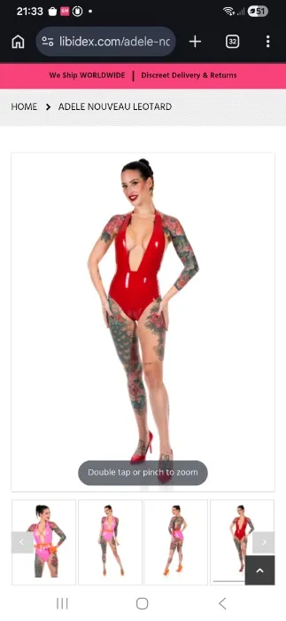 Adele Nouveau Leotard