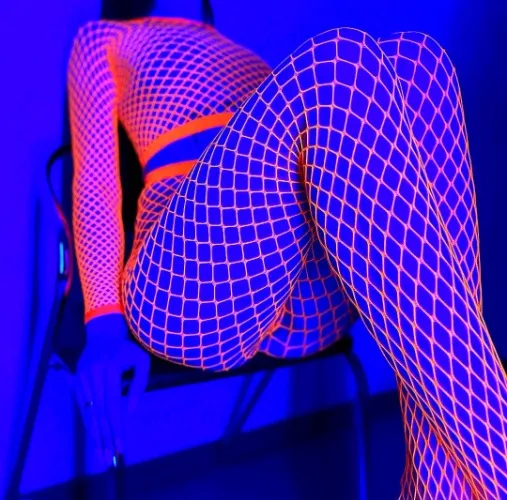 Neon Fishnets