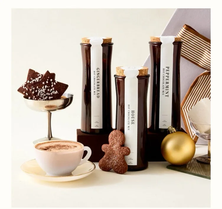 SEASONAL HOT CHOCOLATE MIX TRIO WITH MARSHMALLOWS