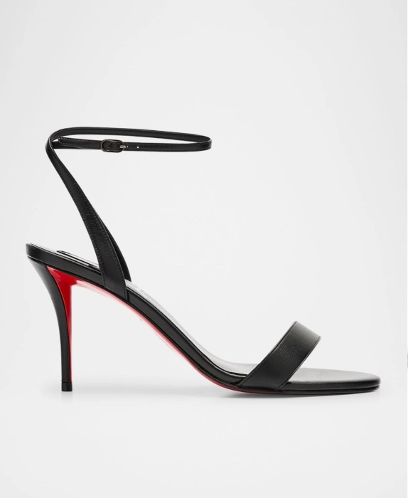 Christian Louboutin - 80mm Miss Z Leather Sandals