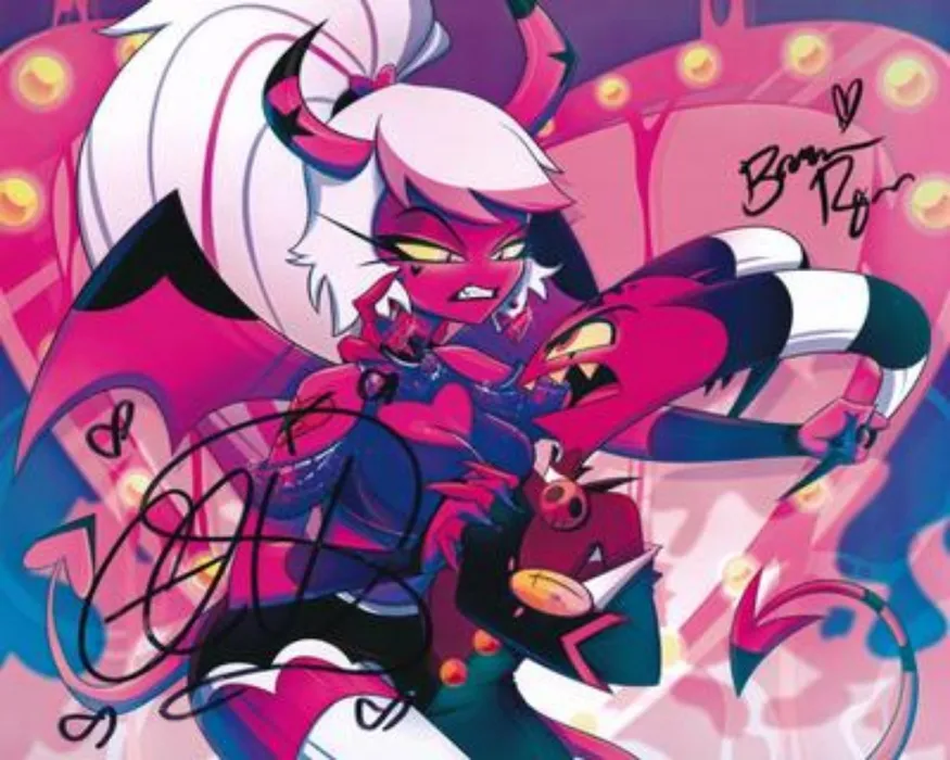 Blitzo & Verosika Anti-Valentine's 8"x10" Print