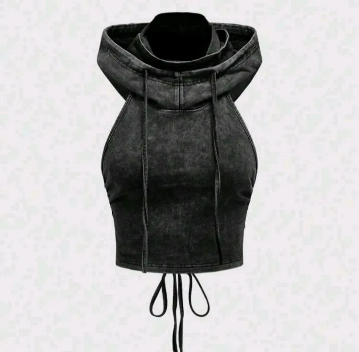Hoodie Crop Top