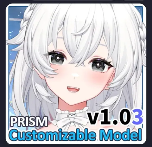 PRISM Customizable Vtuber Model by Akizone & Meezie