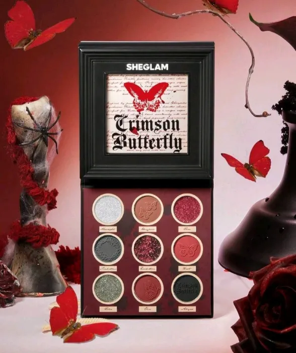 Crimson Butterfly Eyeshadow Palette