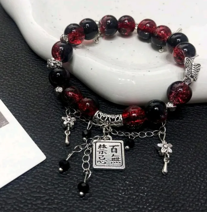 Black & Red Bracelet