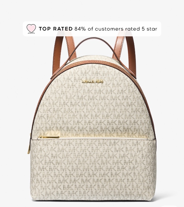 Sheila Medium Logo Backpack