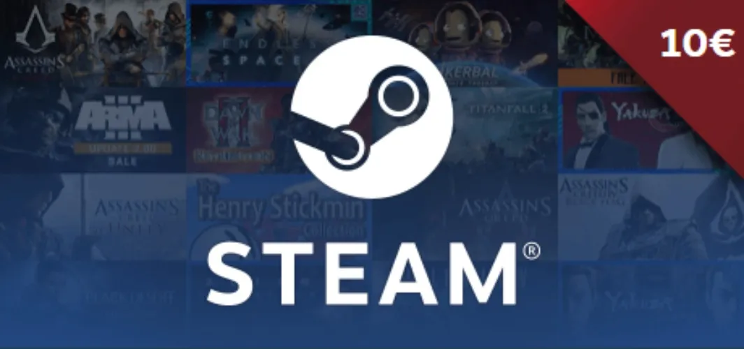 Steam 10 Euro Gift Card