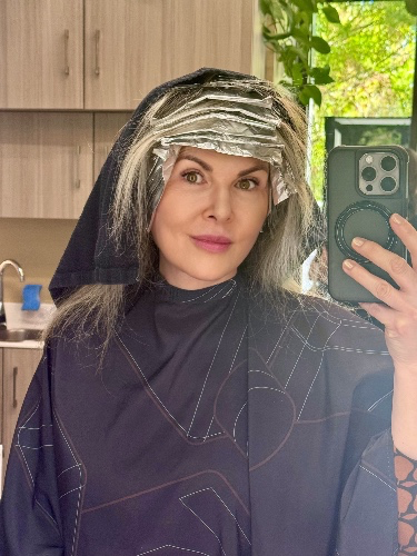 My monthly hair care color and cut 