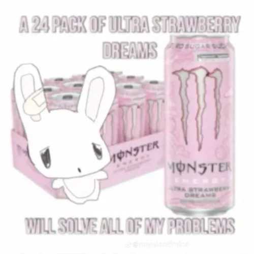 monster energy strawberry 12x