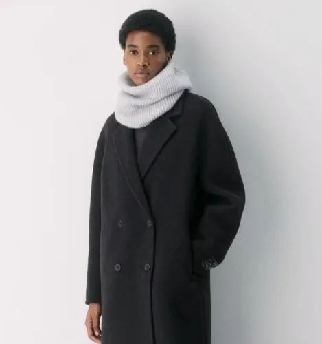 Cashmere Rib Neck Warmer