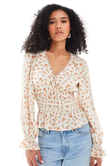 Flower blouse