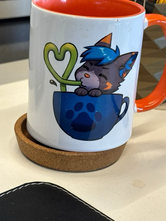 Keep This Bull Caffeinated ☕