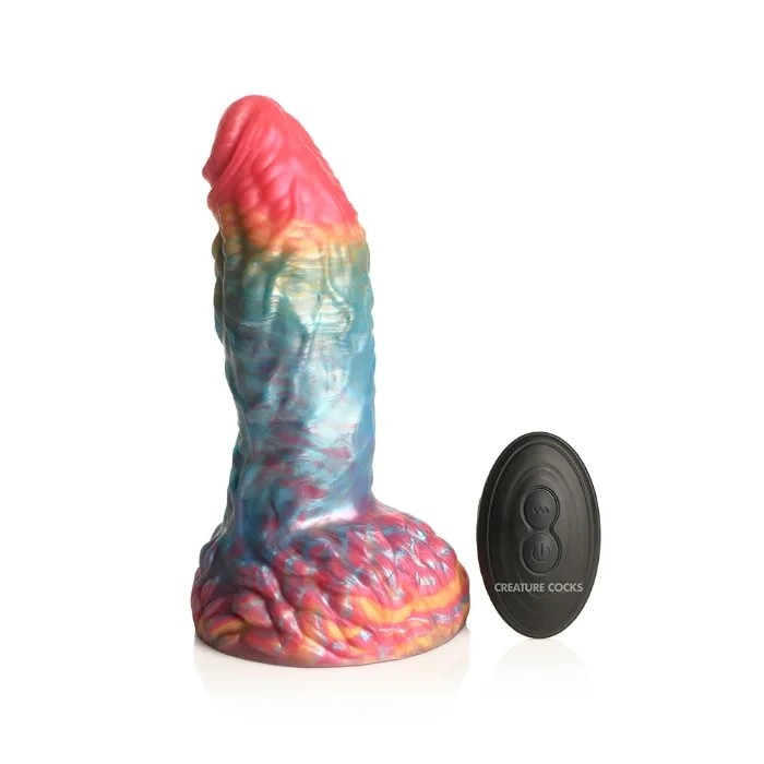 Rainbow creature cock