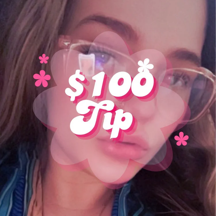 $100 tip 