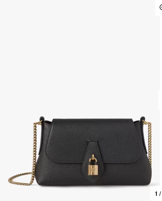 Mulberry Eliza Mini Leather Chain Shoulder Bag, Rosewater