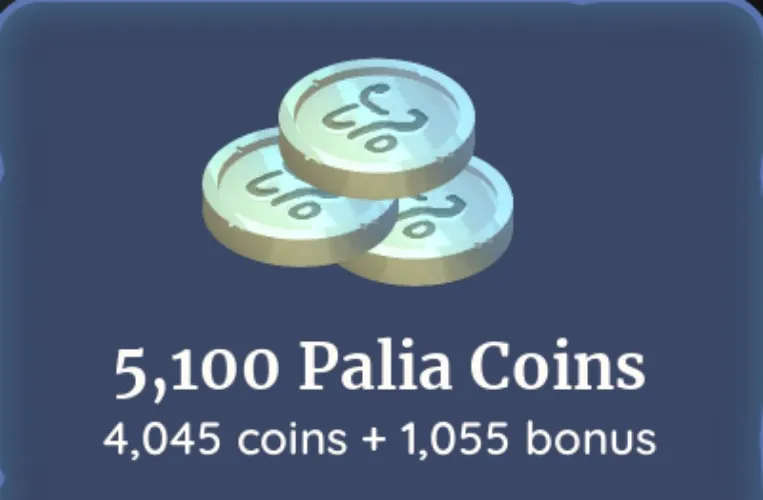 5100 Palia Coins