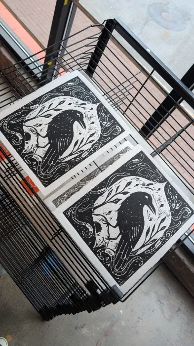 4 week Linocut Class