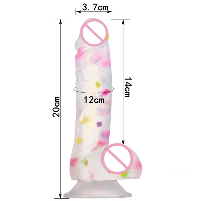 Jelly Color Stick Silicone Toy ✨🌈