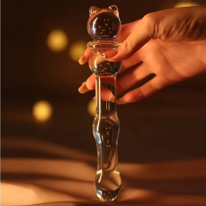 Crystal Glass Pleasure Wand 🪄⋆｡ °✩ 