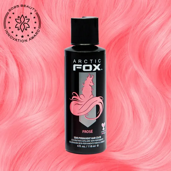 Arctic Fox Semi-Permanent Hair Dye, Vegan & Cruelty-Free, Frosé ,8 Fl Oz