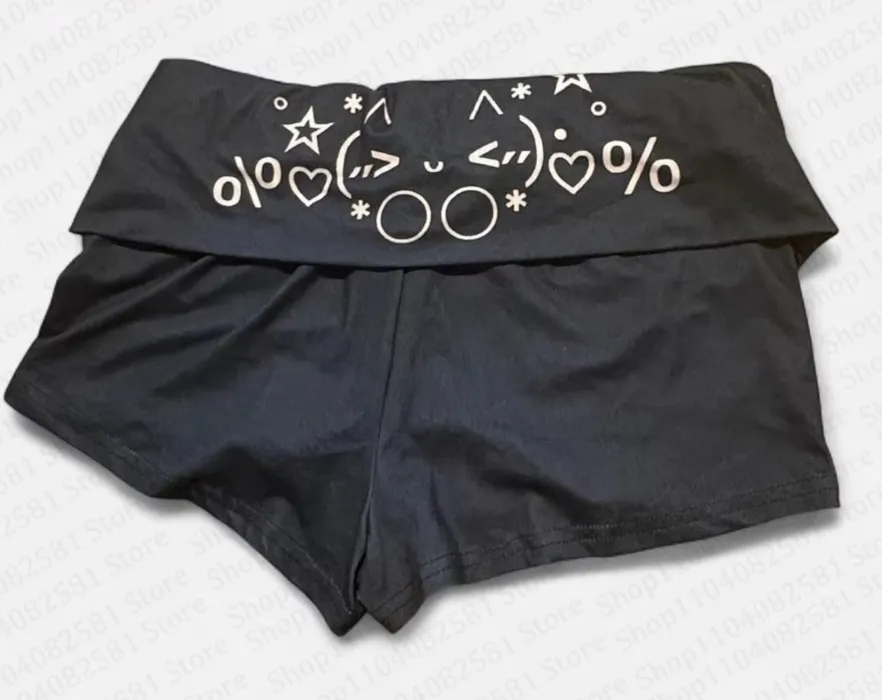 kaomoji shorts (˶>⩊<˶).ᐟ