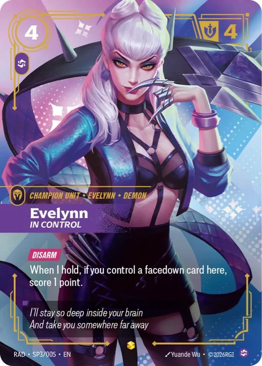 Riftbound K/DA Evelynn TCG