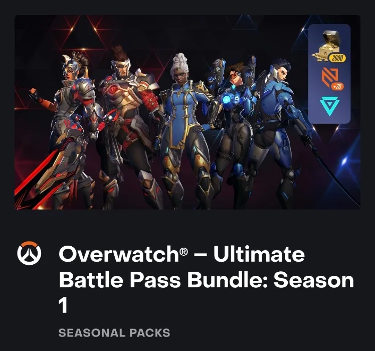 OW Ultimate battle pass