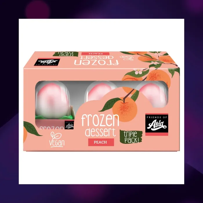 Peach Asian Ice Cream