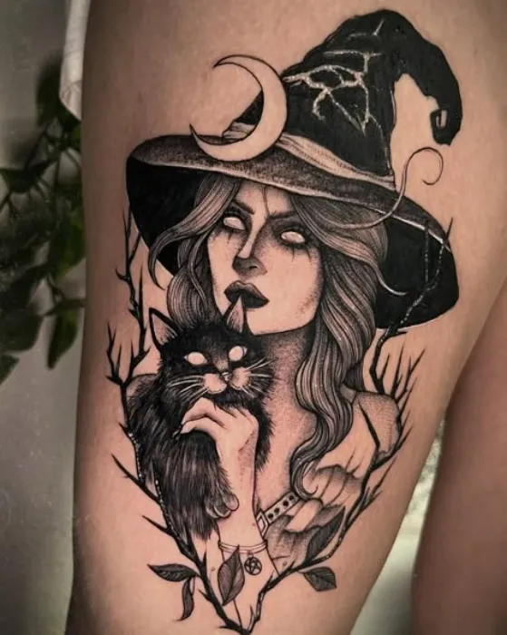Big Witchy Tattoo
