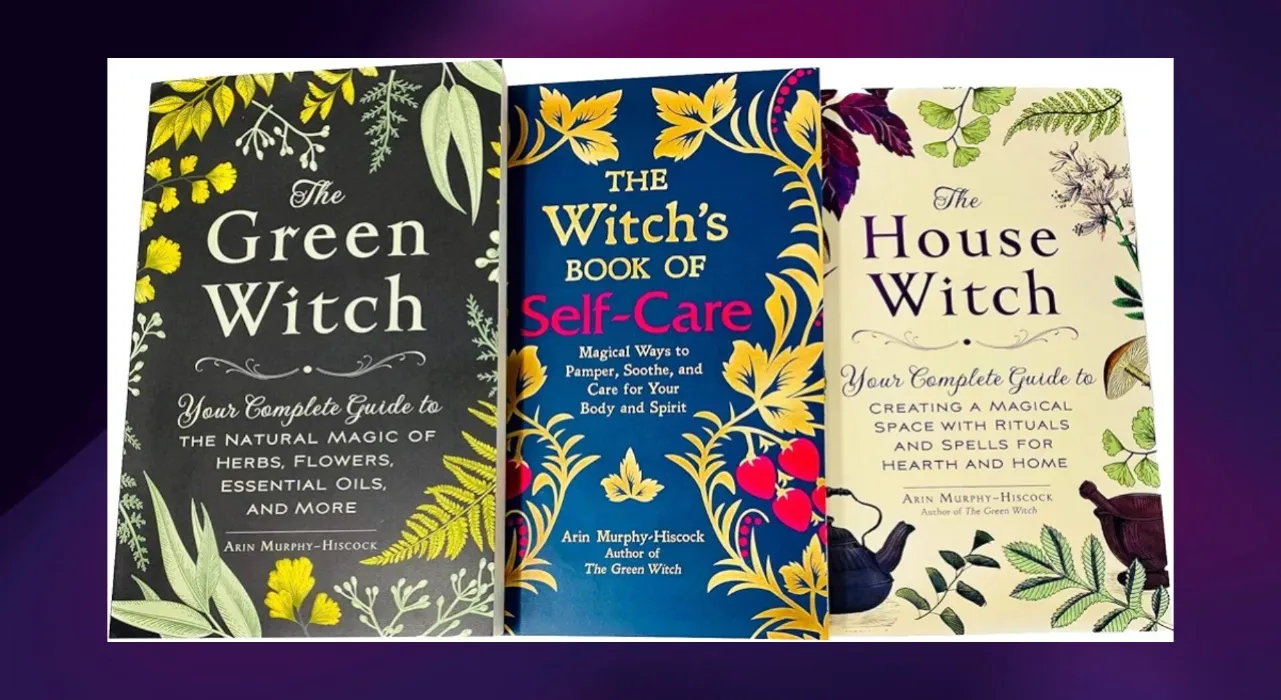 Arin Murphy-Hiscock 3 Books Collection Set (The Green Witch, The Witch's Book of Self-Care & The House Witch) - Paperback