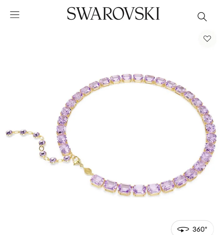 Necklace Swarovski