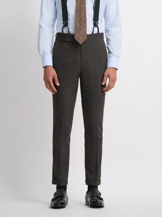 PANTALONES CAPOLUNGO BROWN MARRÓN