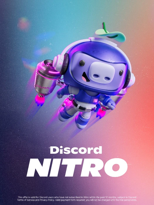 One Year of Discord Nitro (Basic)