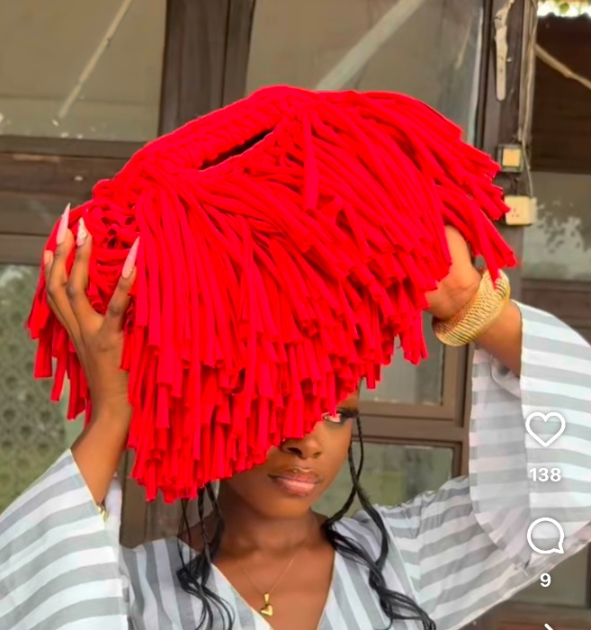 Sisi Eko Bag Red (Medium)
