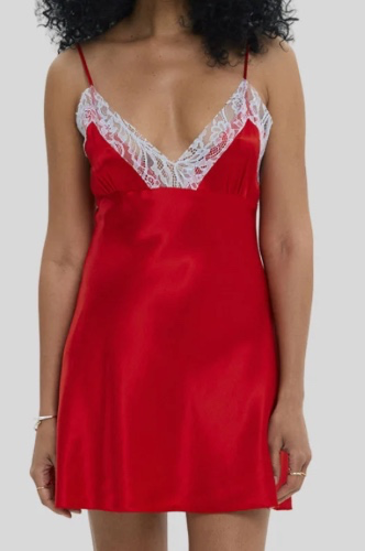 Sottoveste in Seta RED