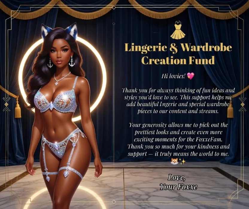 👙 Lingerie & Wardrobe Creation Fund