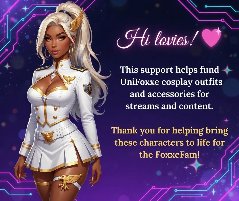🦊 UniFoxxe Cosplay Creation Fund