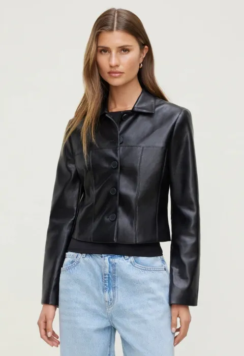 Faux Leather 🖤 Jacket