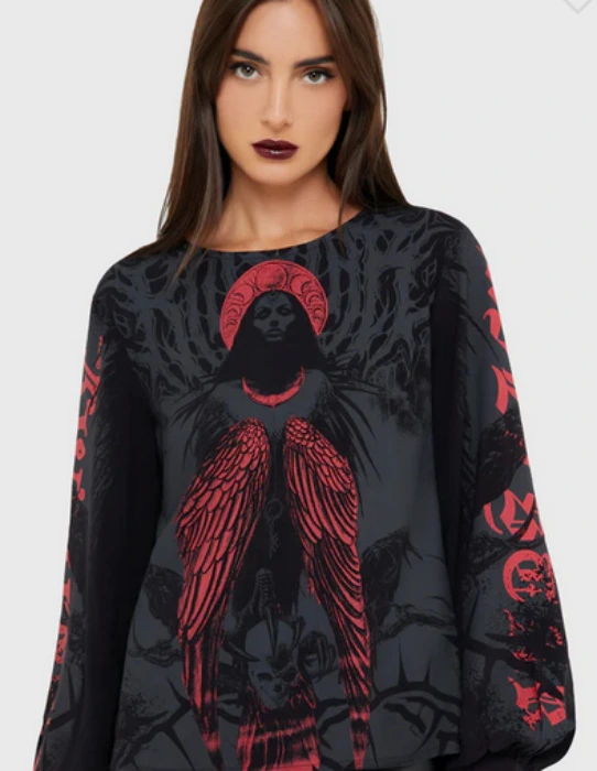 Mórrígan Moon Long Sleeve Top