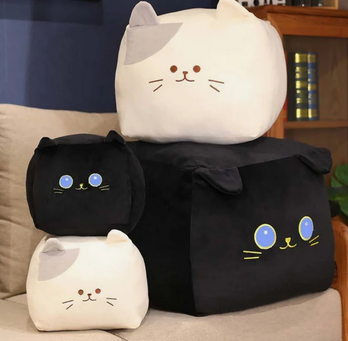 Ultra-Soft Black Cat Plush