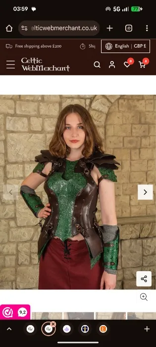 Leather armour