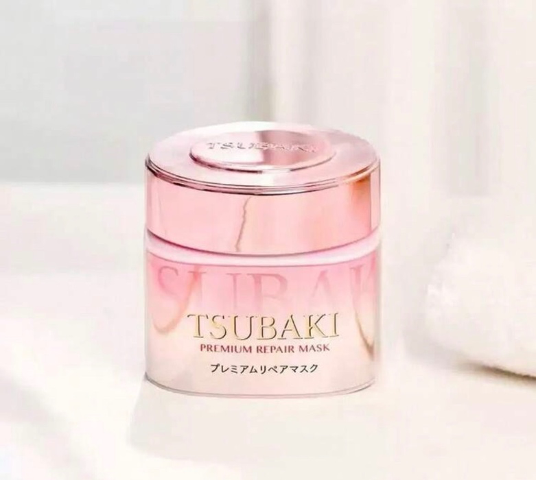 Tsubaki pink camellia hair mask🏆