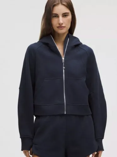 Scuba Oversized Full-Zip Hoodie - True Navy - XL/XXL